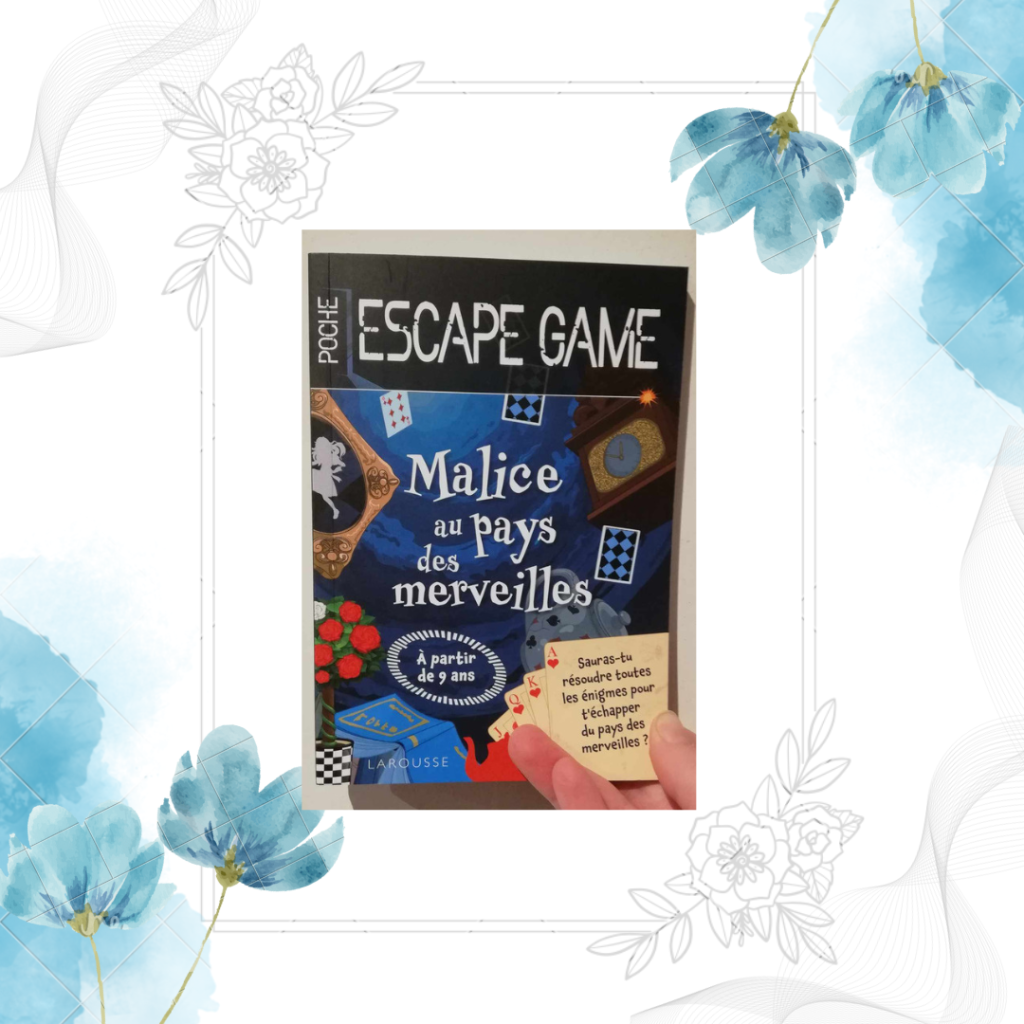Escape game « Malice aux pays des merveilles » de Gilles Saint-Martin.